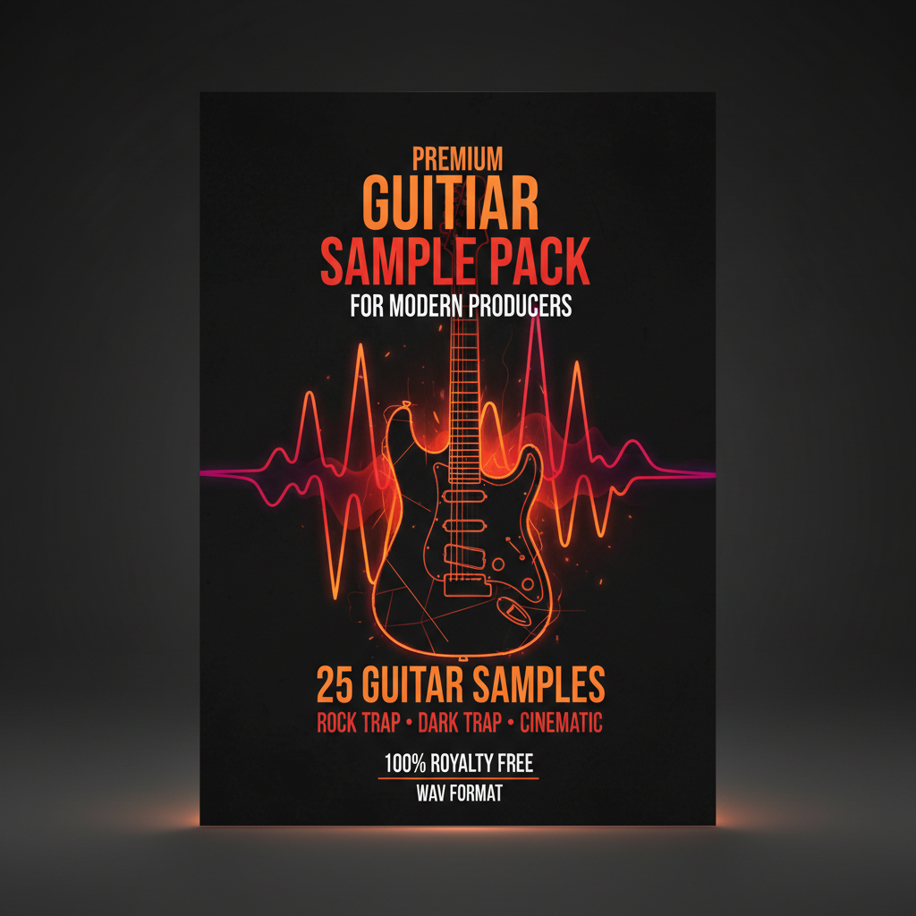 Premium Guitar Sample Pack Cover